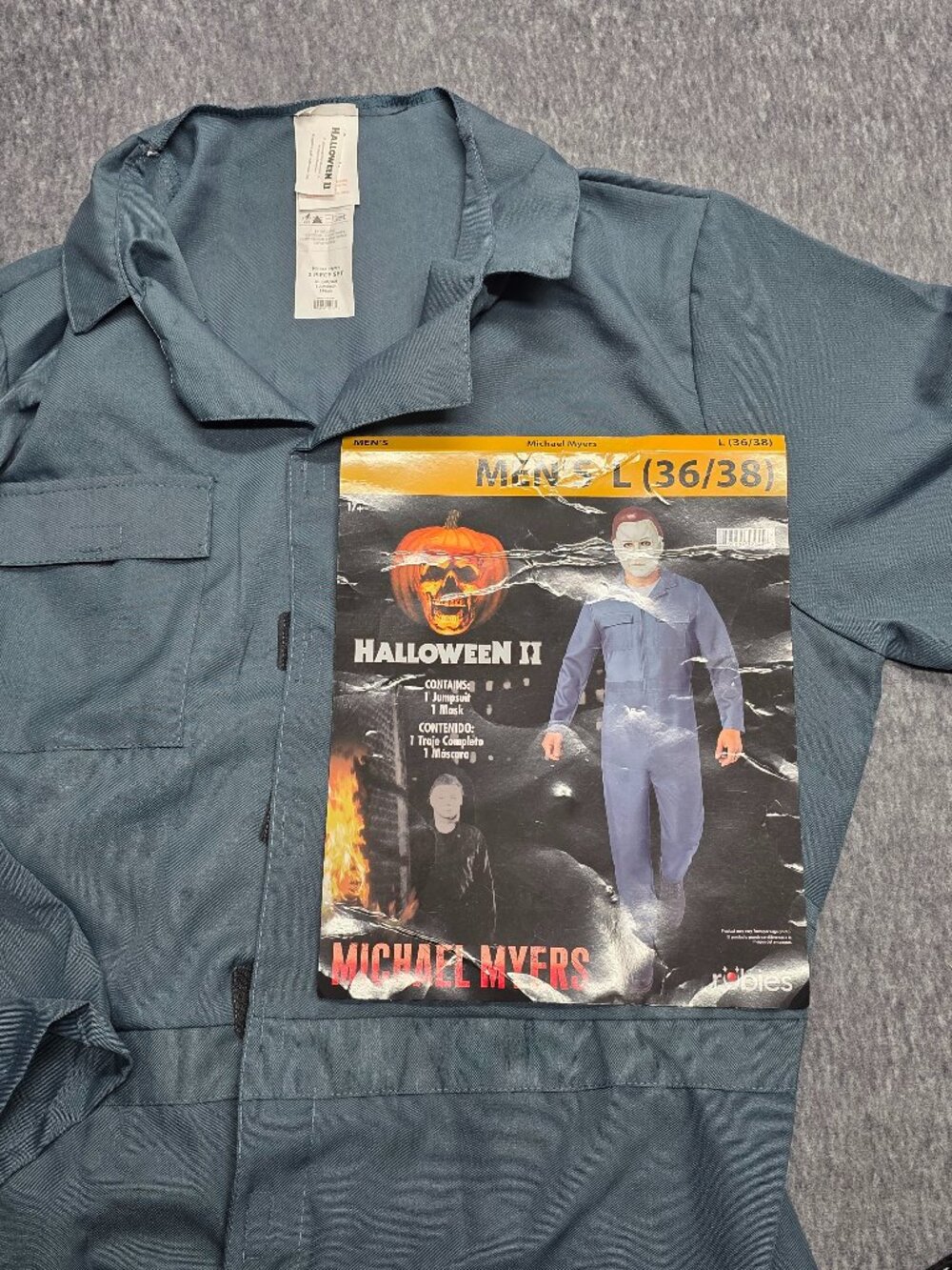 Halloween II Michael Myers Costume Jumpsuit Mens XL 40/42 NO MASK